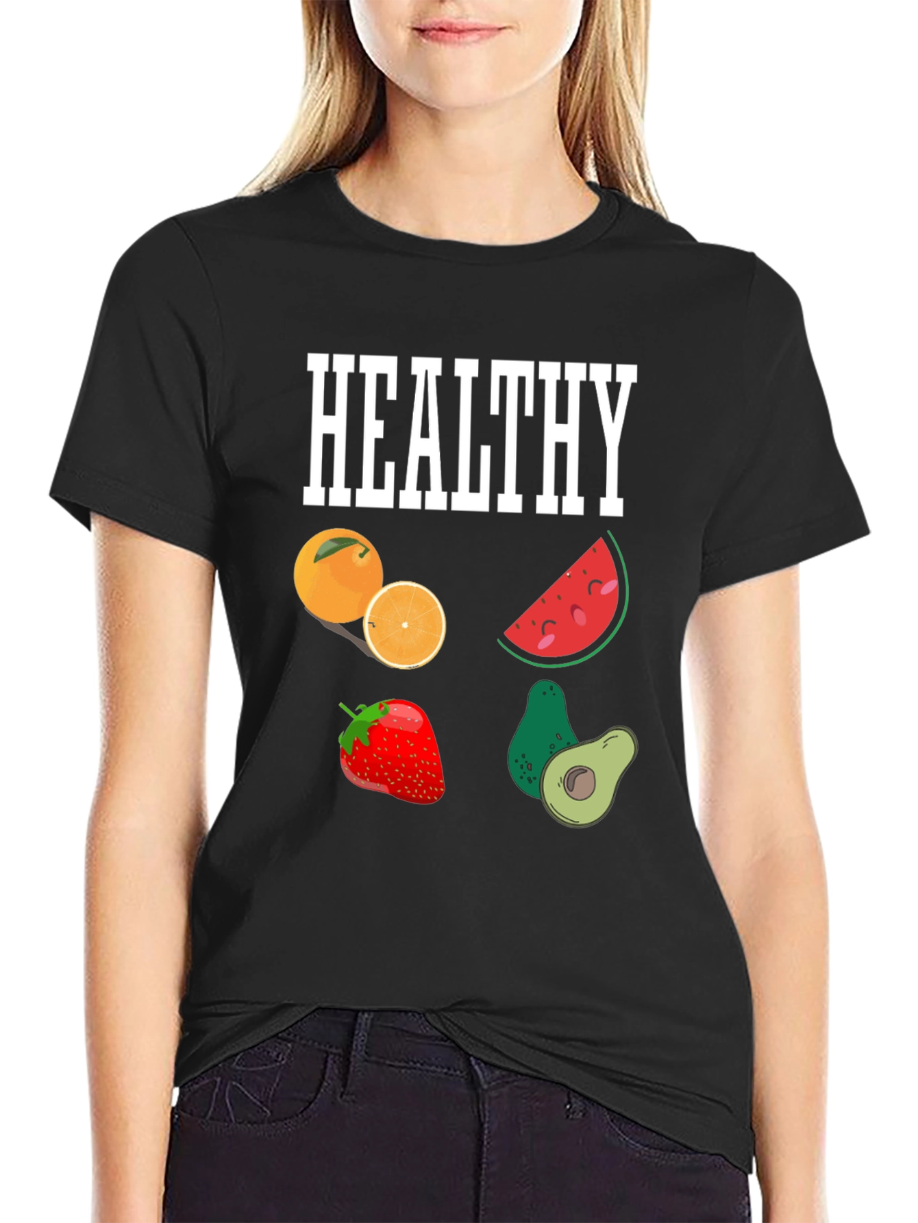 Healthy Living Graphic Tee