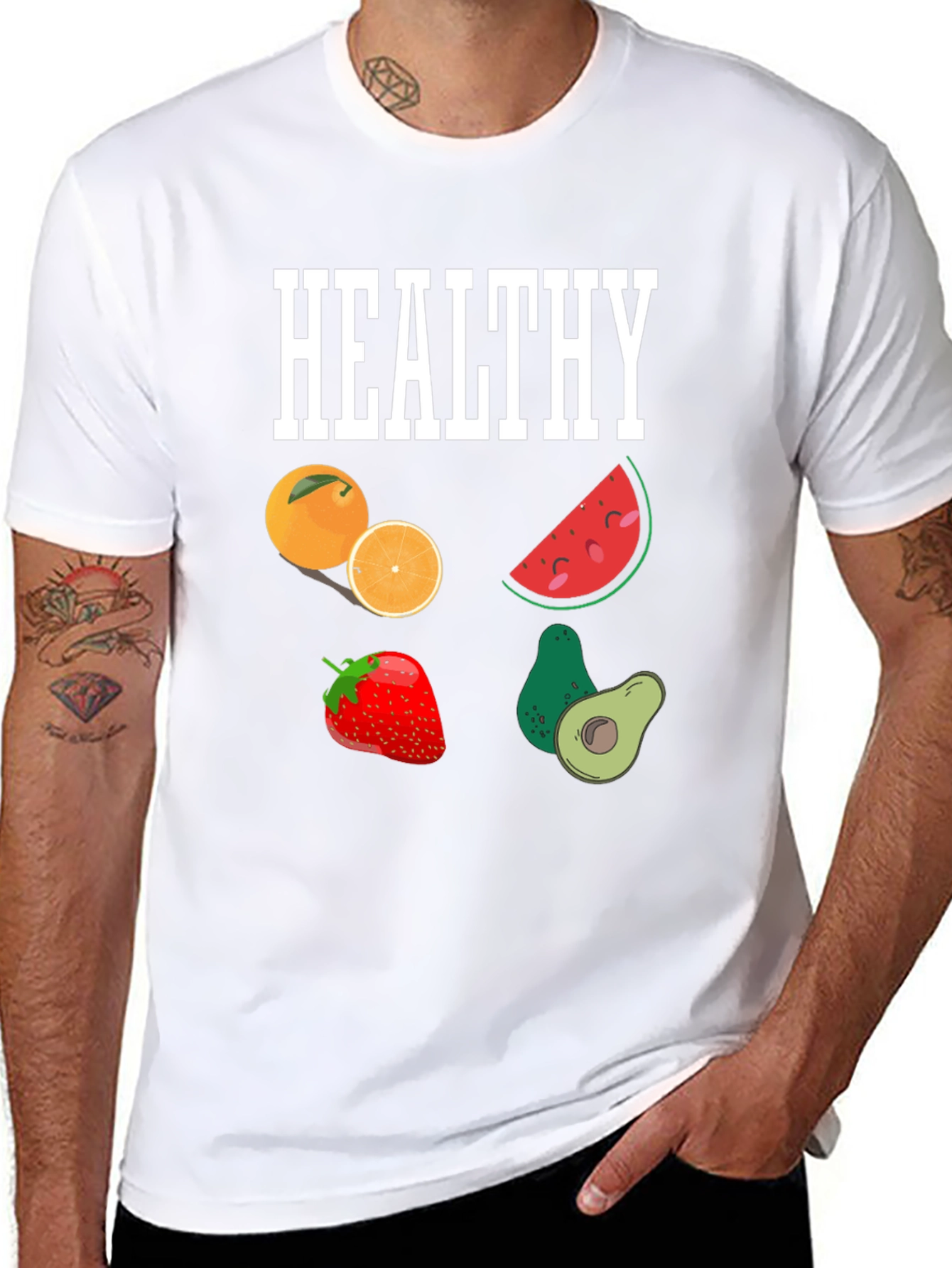 Healthy Living Graphic Tee