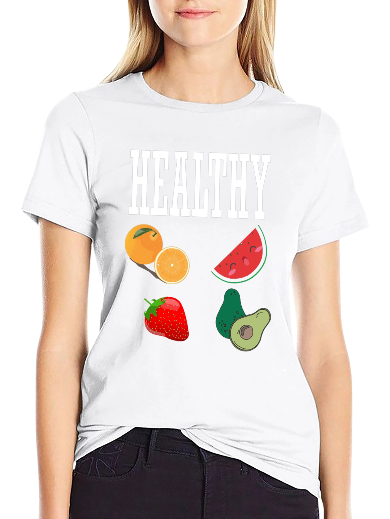 Healthy Living Graphic Tee
