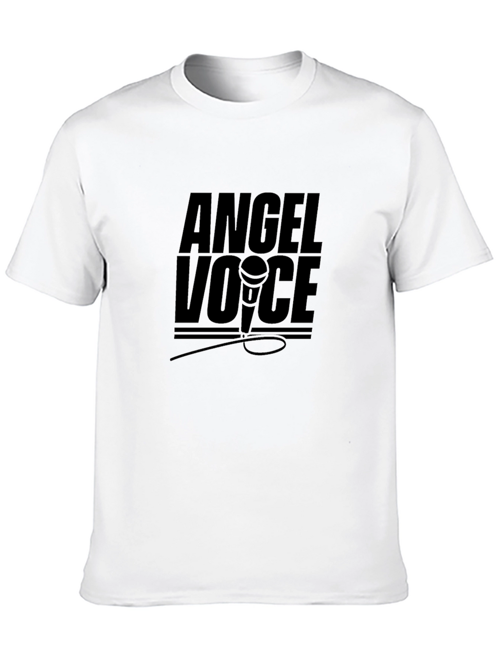 Angel Voice Black T-Shirt
