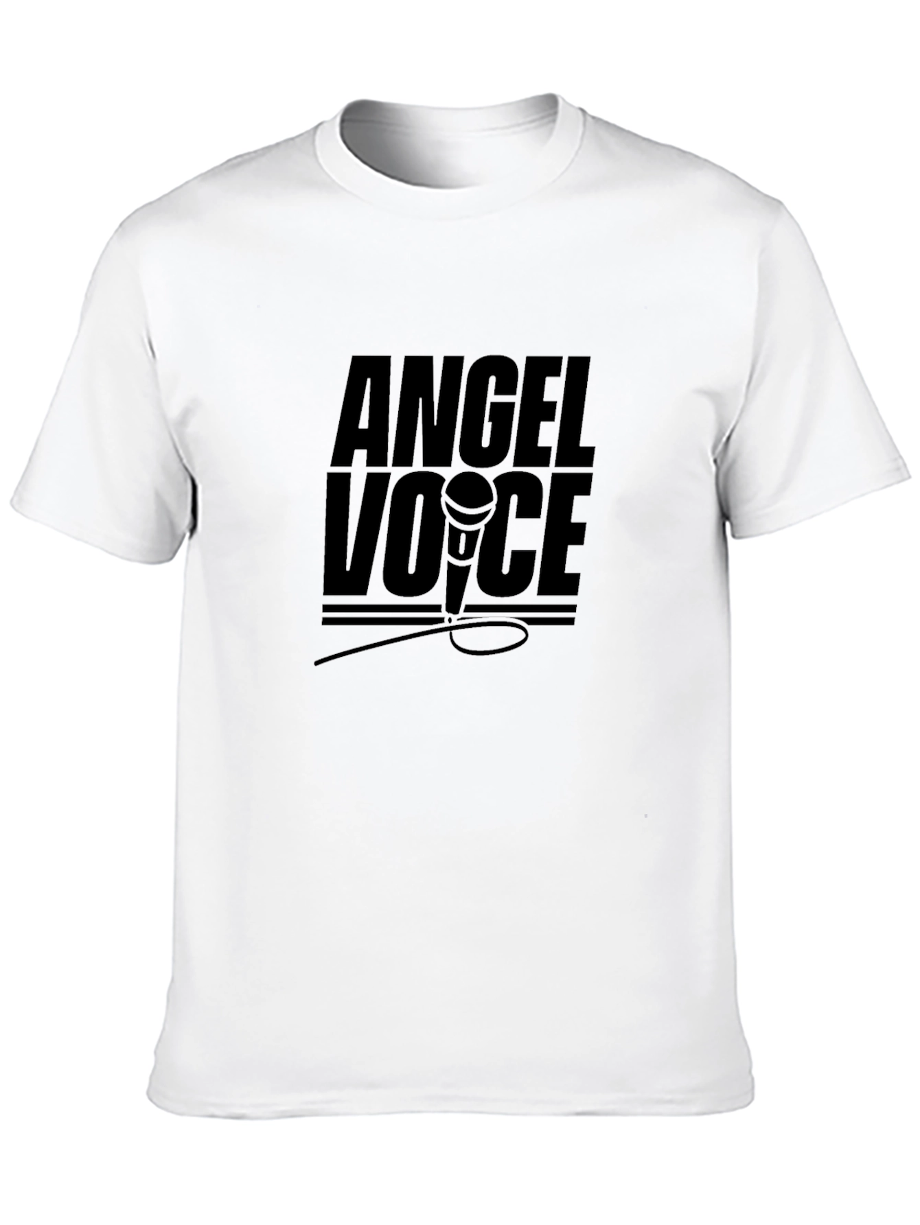 Angel Voice Black T-Shirt