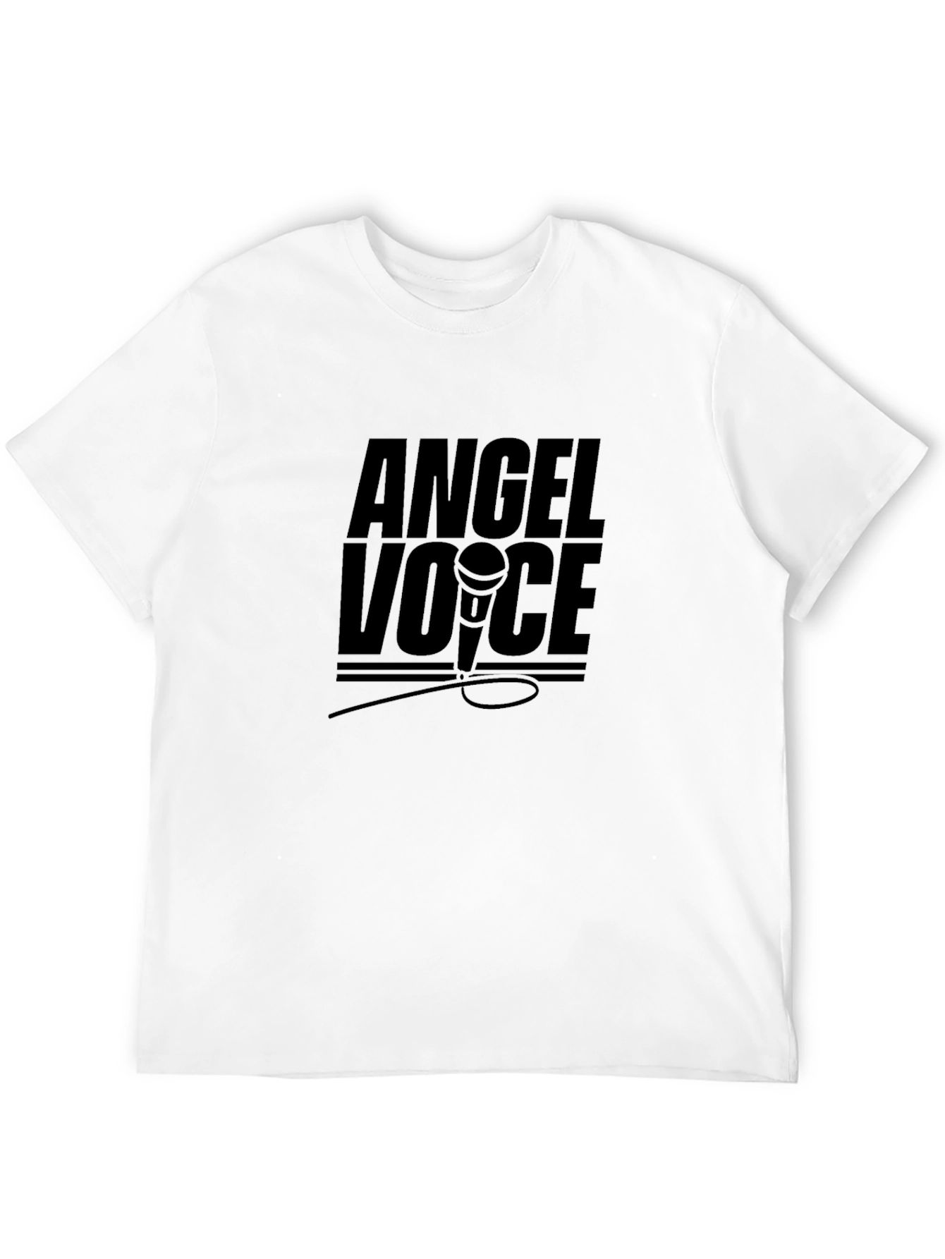 Angel Voice Black T-Shirt