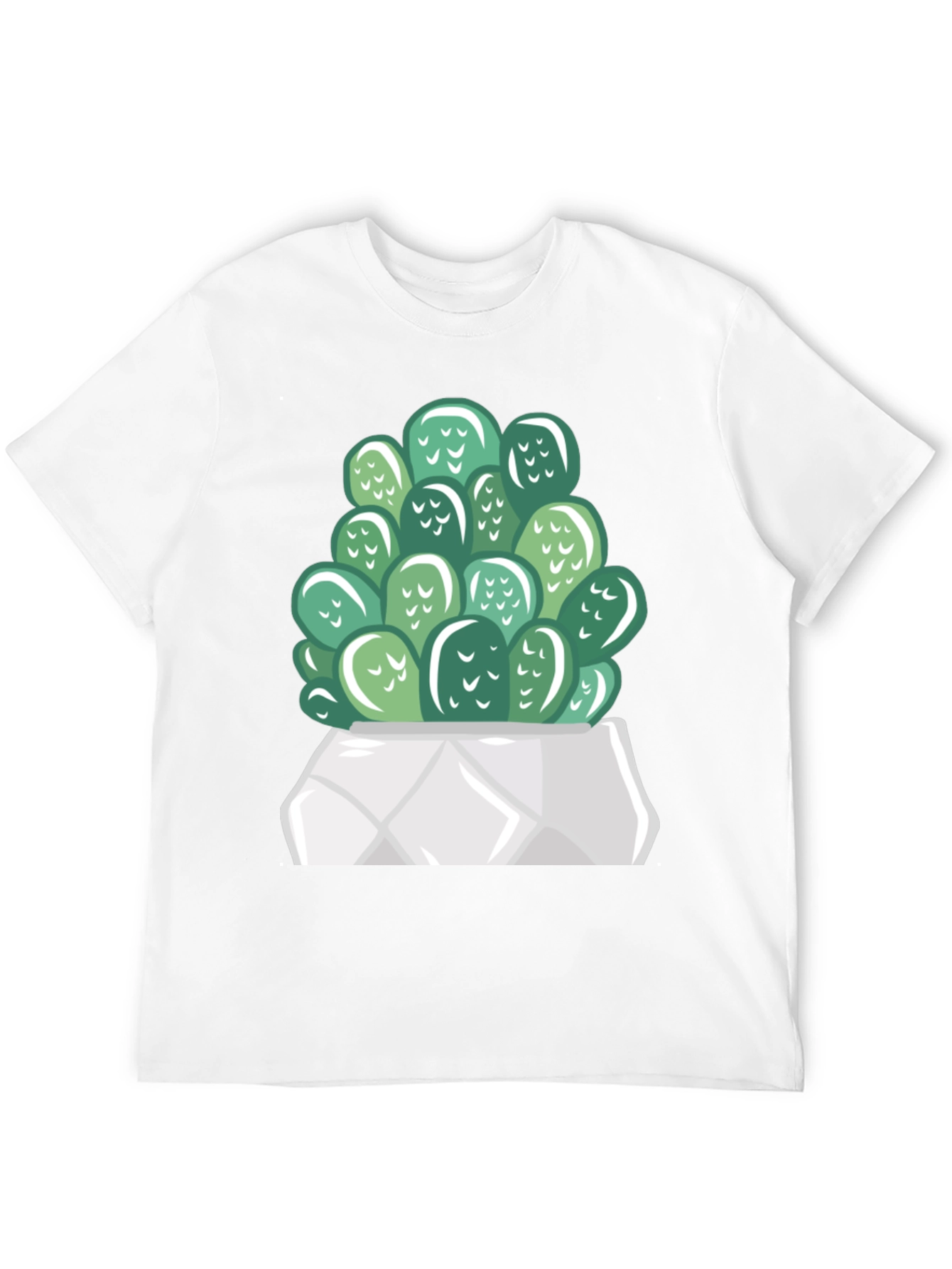Cactus Graphic Print T-Shirt