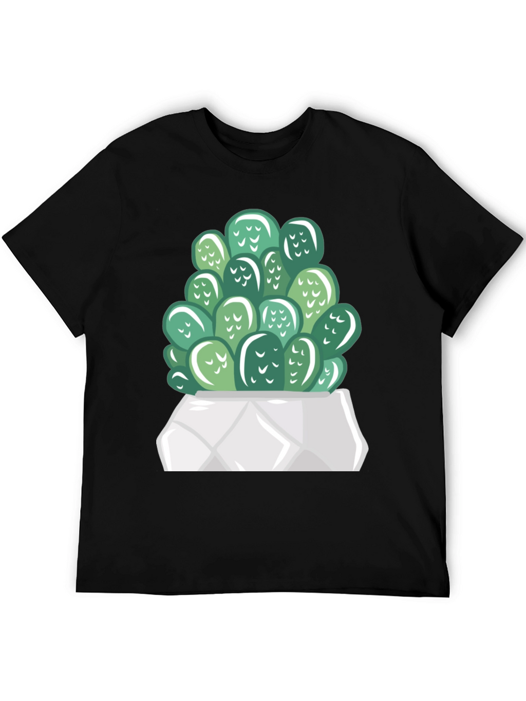 Cactus Graphic Print T-Shirt