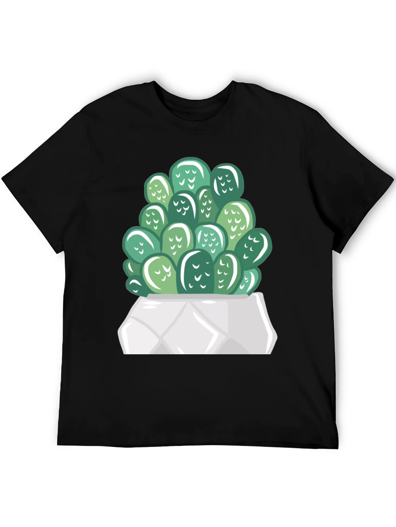 Cactus Graphic Print T-Shirt