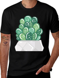Cactus Graphic Print T-Shirt