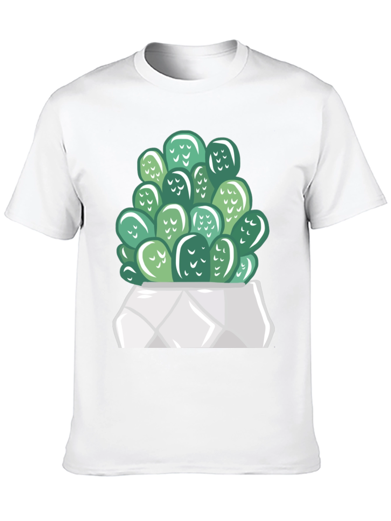 Cactus Graphic Print T-Shirt
