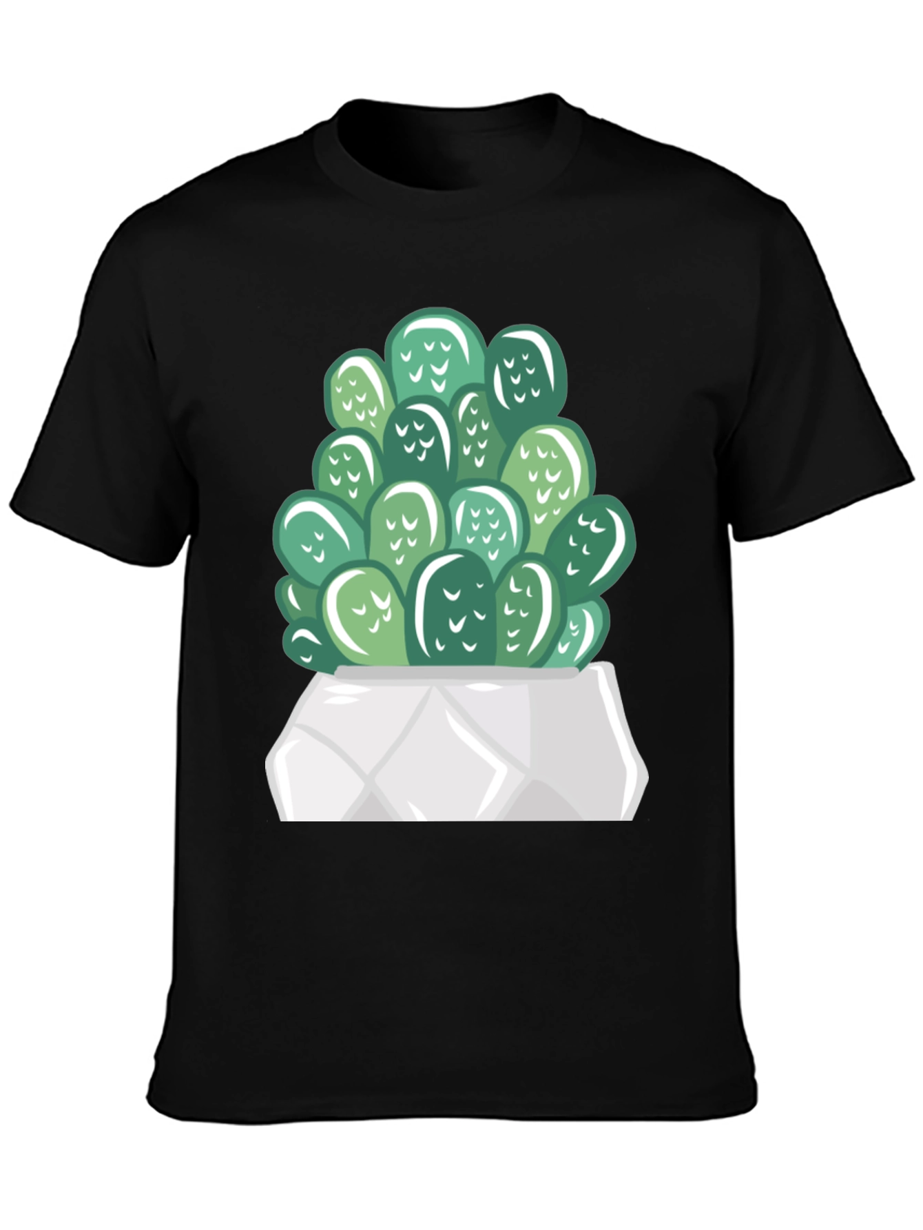 Cactus Graphic Print T-Shirt
