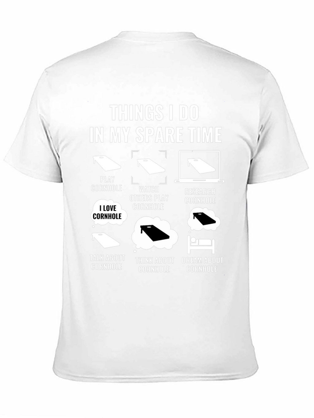 Cornhole Spare Time Hobby T-Shirt