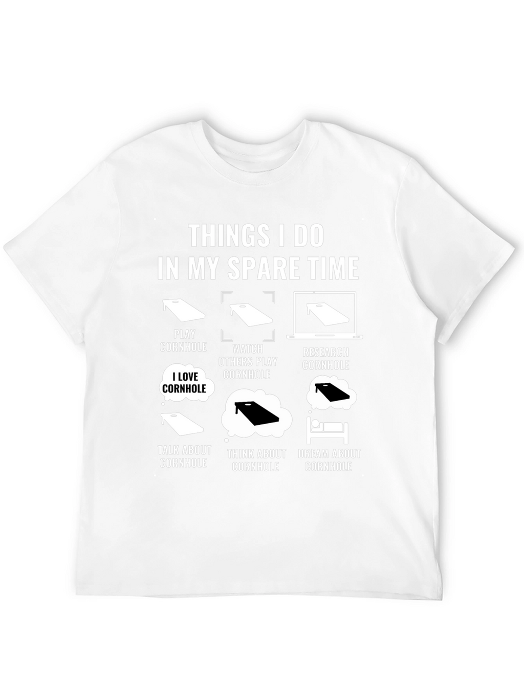 Cornhole Spare Time Hobby T-Shirt