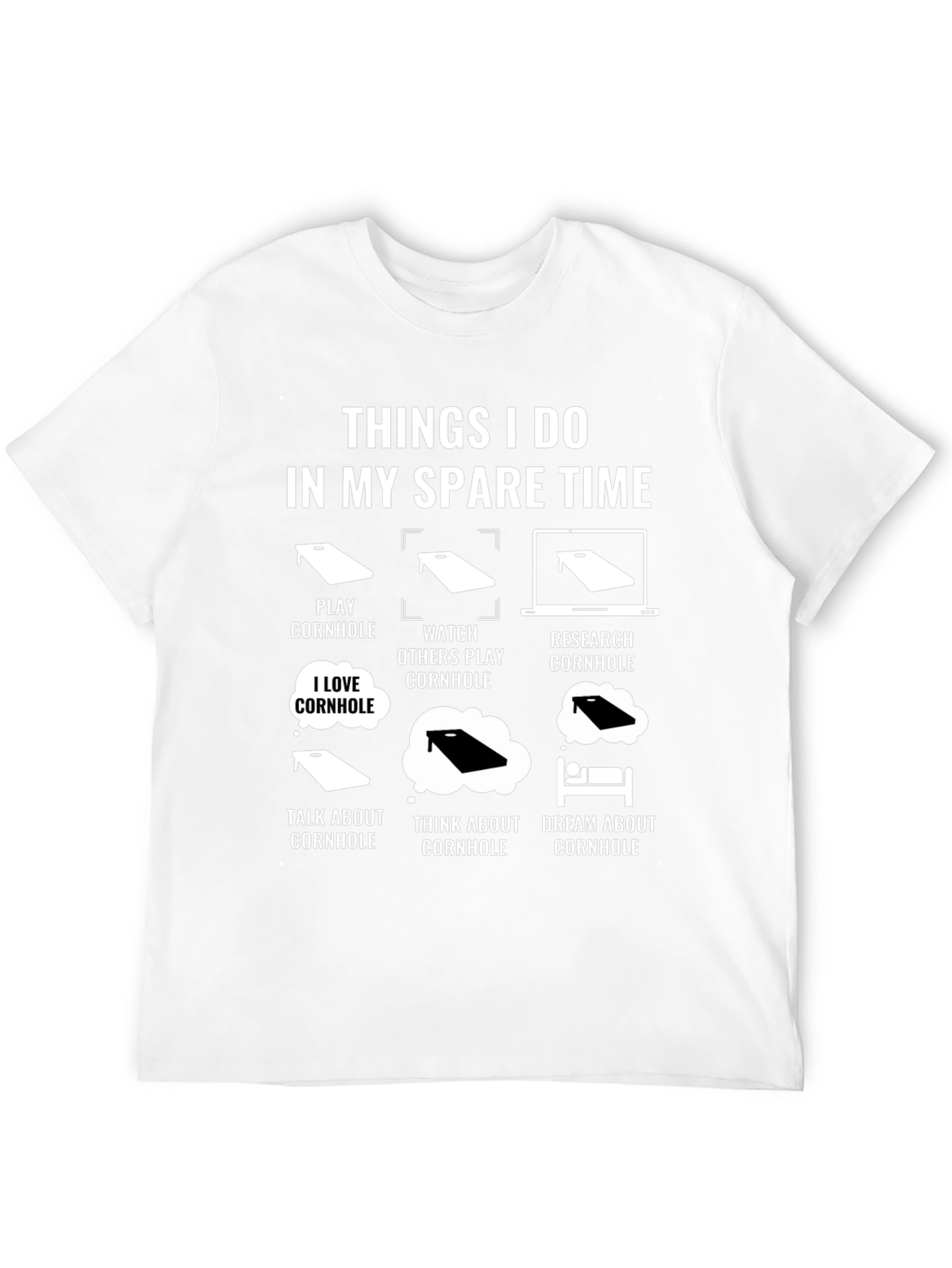 Cornhole Spare Time Hobby T-Shirt