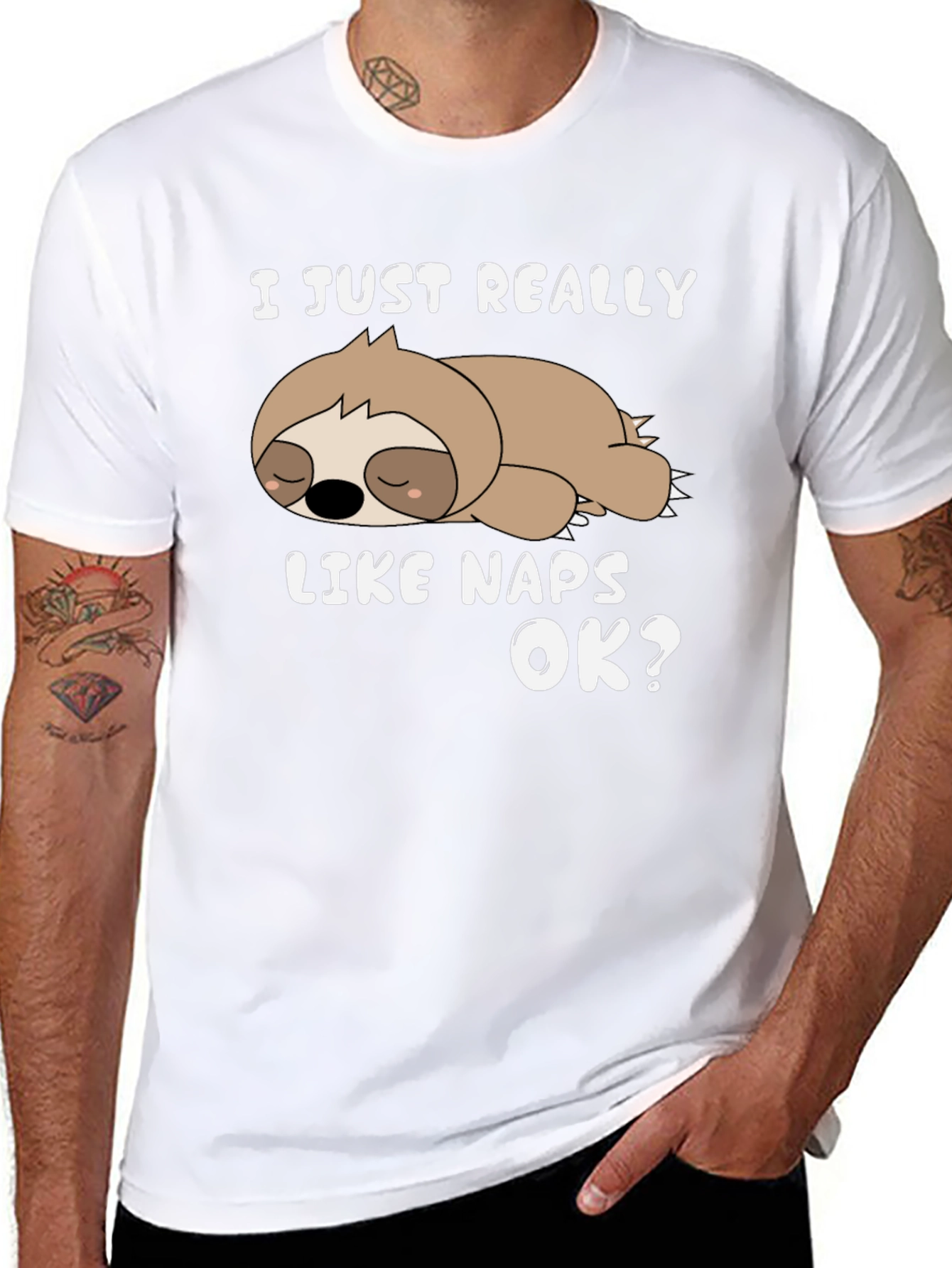 Sloth Naps Graphic T-Shirt