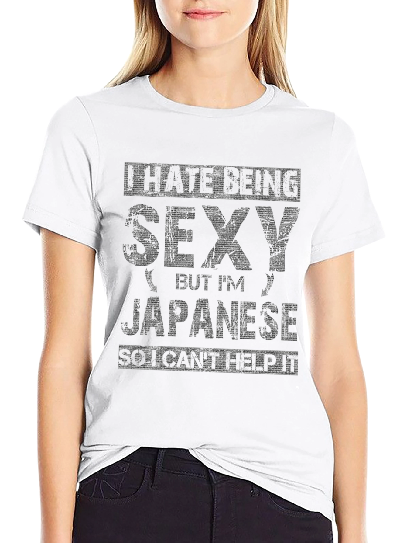 Funny I Hate Being Sexy But Im Japanese T-Shirt