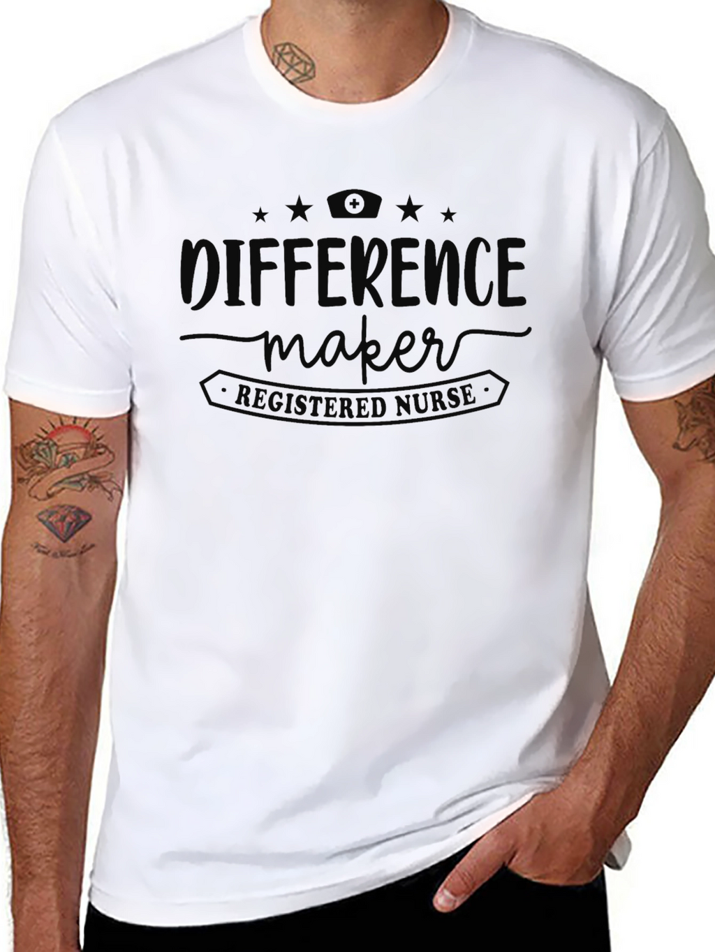 Difference Maker Registered Nurse T-Shirt