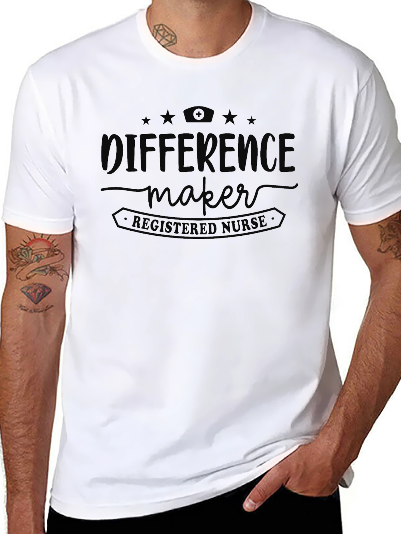 Difference Maker Registered Nurse T-Shirt