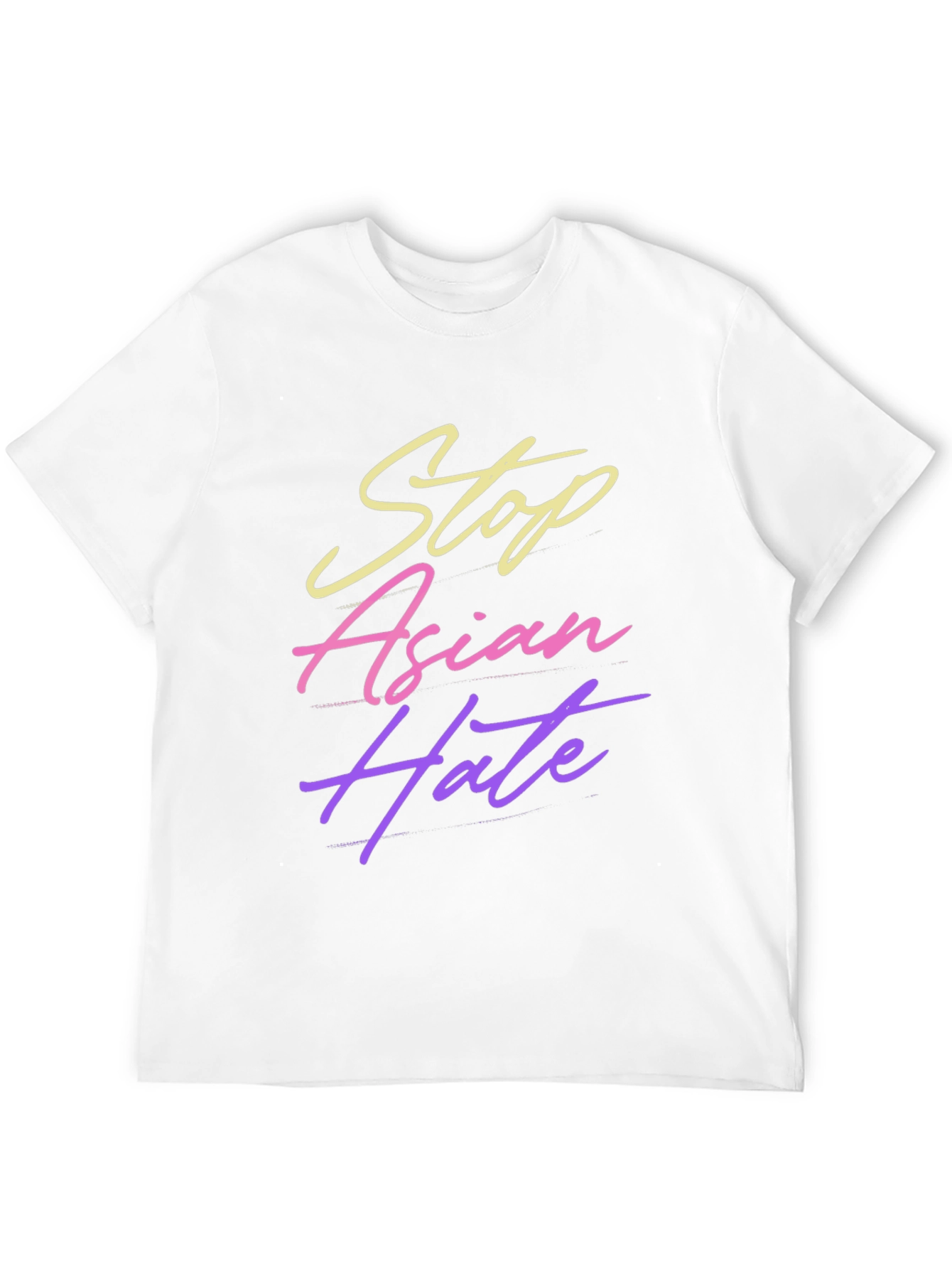 Stop Asian Hate Black T-Shirt
