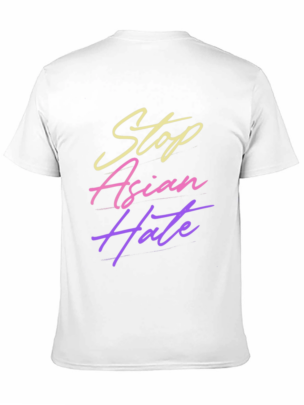 Stop Asian Hate Black T-Shirt