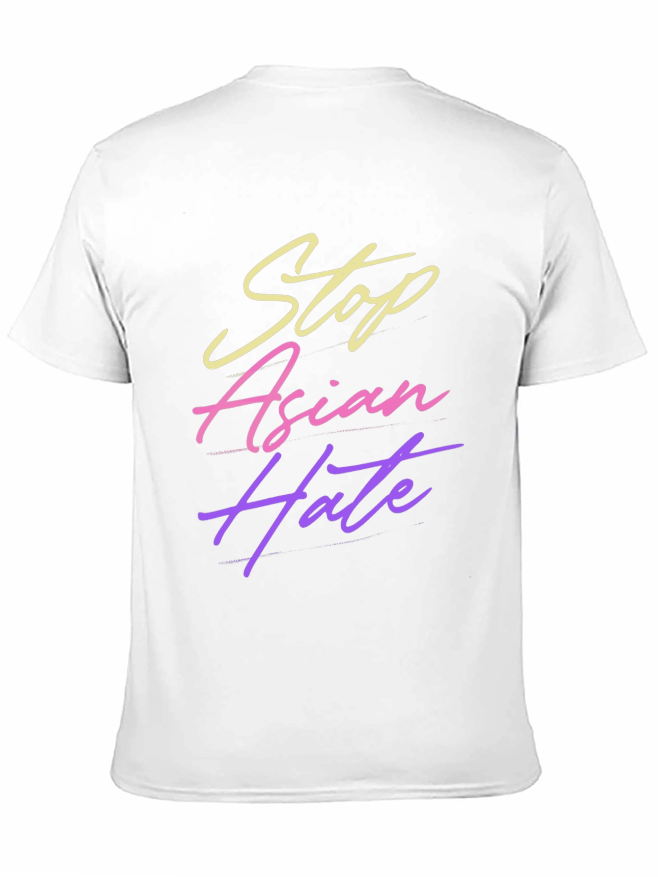 Stop Asian Hate Black T-Shirt