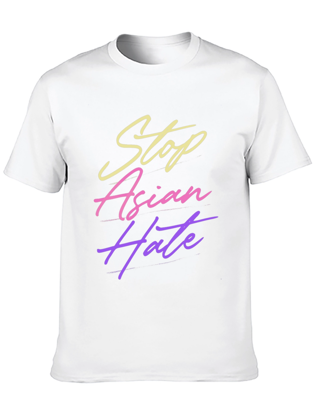 Stop Asian Hate Black T-Shirt