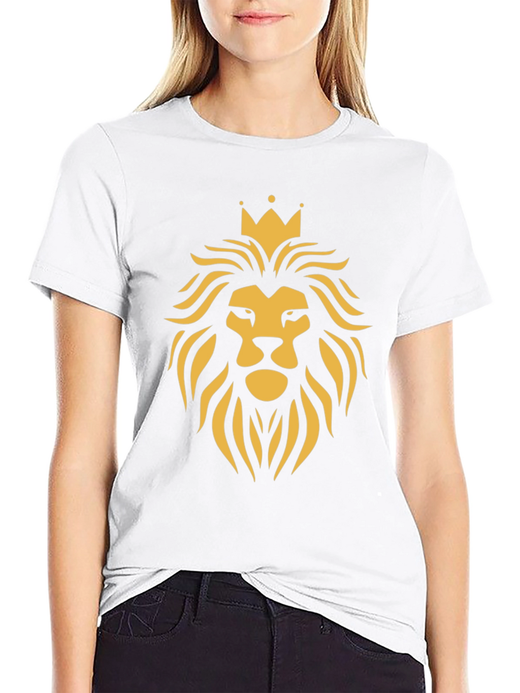 Lion King Graphic Tee - Bold Black T-Shirt