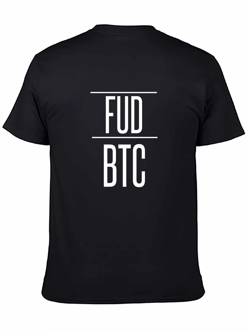 FUD BTC T-Shirt - Crypto Investor Tee