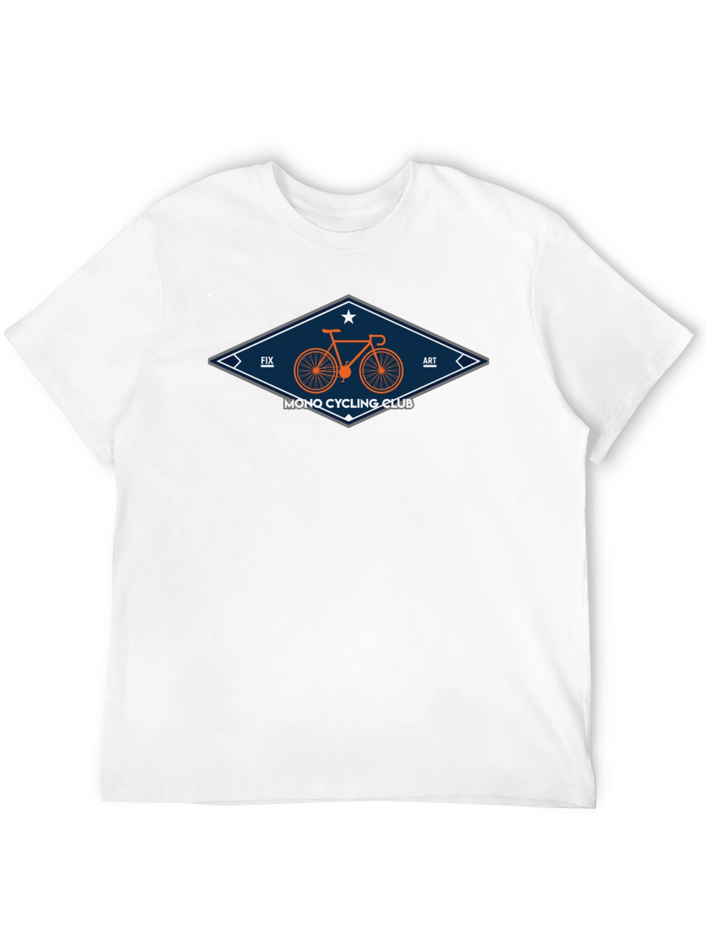 Mono Cycling Club T-Shirt - Fix Art Design
