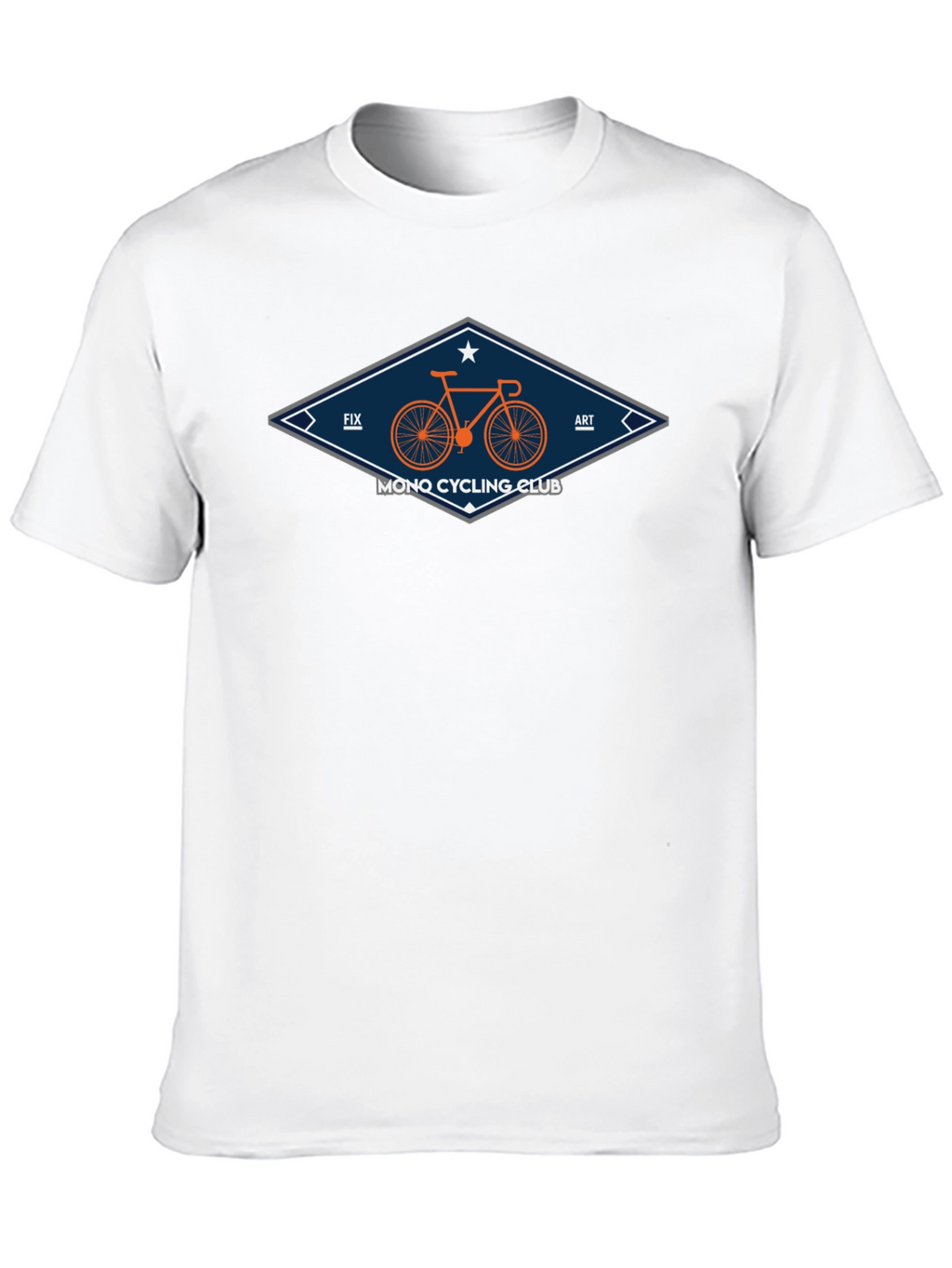 Mono Cycling Club T-Shirt - Fix Art Design