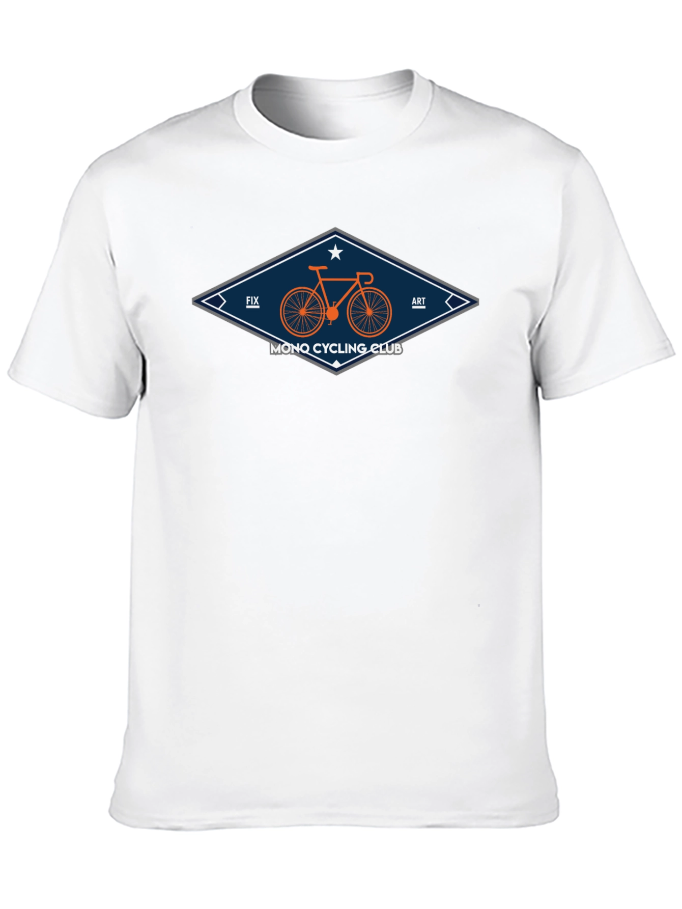 Mono Cycling Club T-Shirt - Fix Art Design