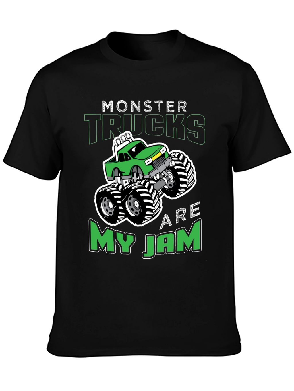 Monster Truck Graphic Tee - Are My Jam Design