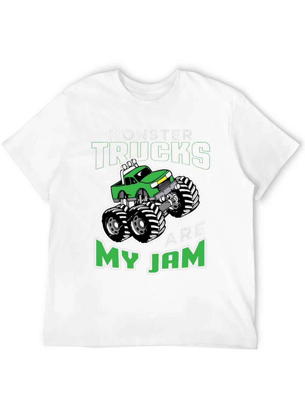 Monster Truck Graphic Tee - Are My Jam Design