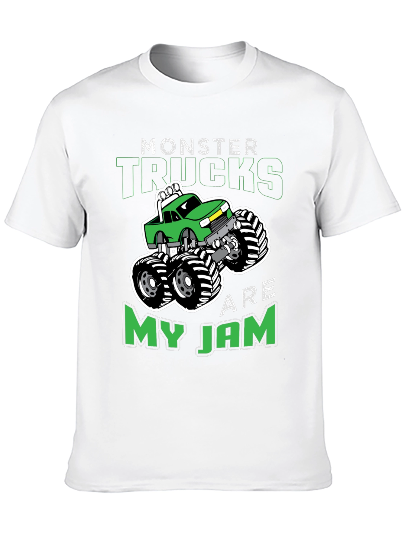 Monster Truck Graphic Tee - Are My Jam Design