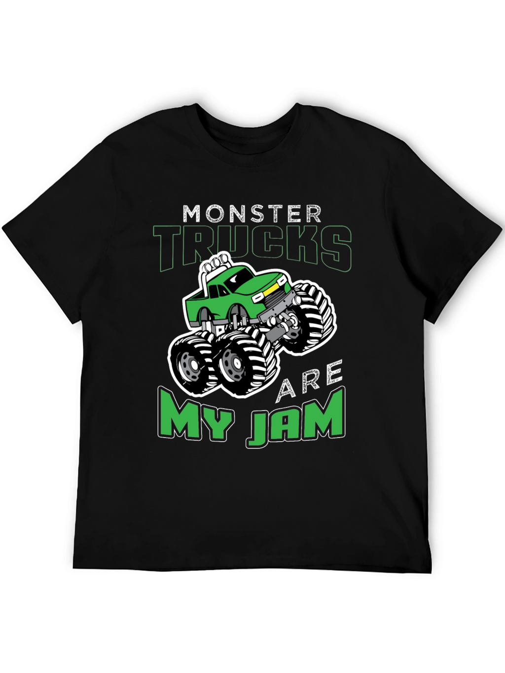 Monster Truck Graphic Tee - Are My Jam Design