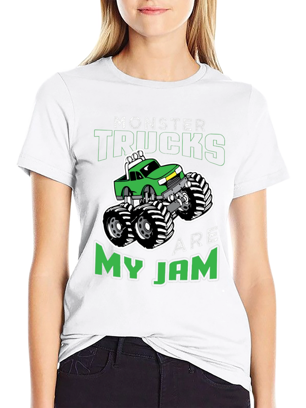 Monster Truck Graphic Tee - Are My Jam Design