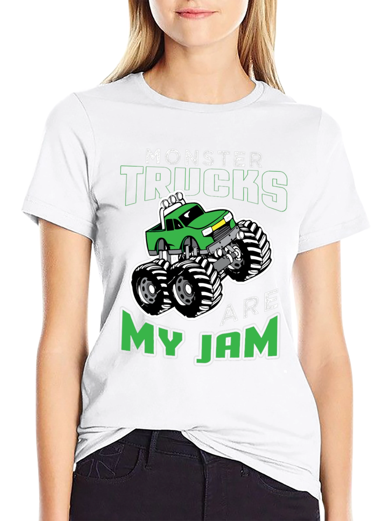 Monster Truck Graphic Tee - Are My Jam Design