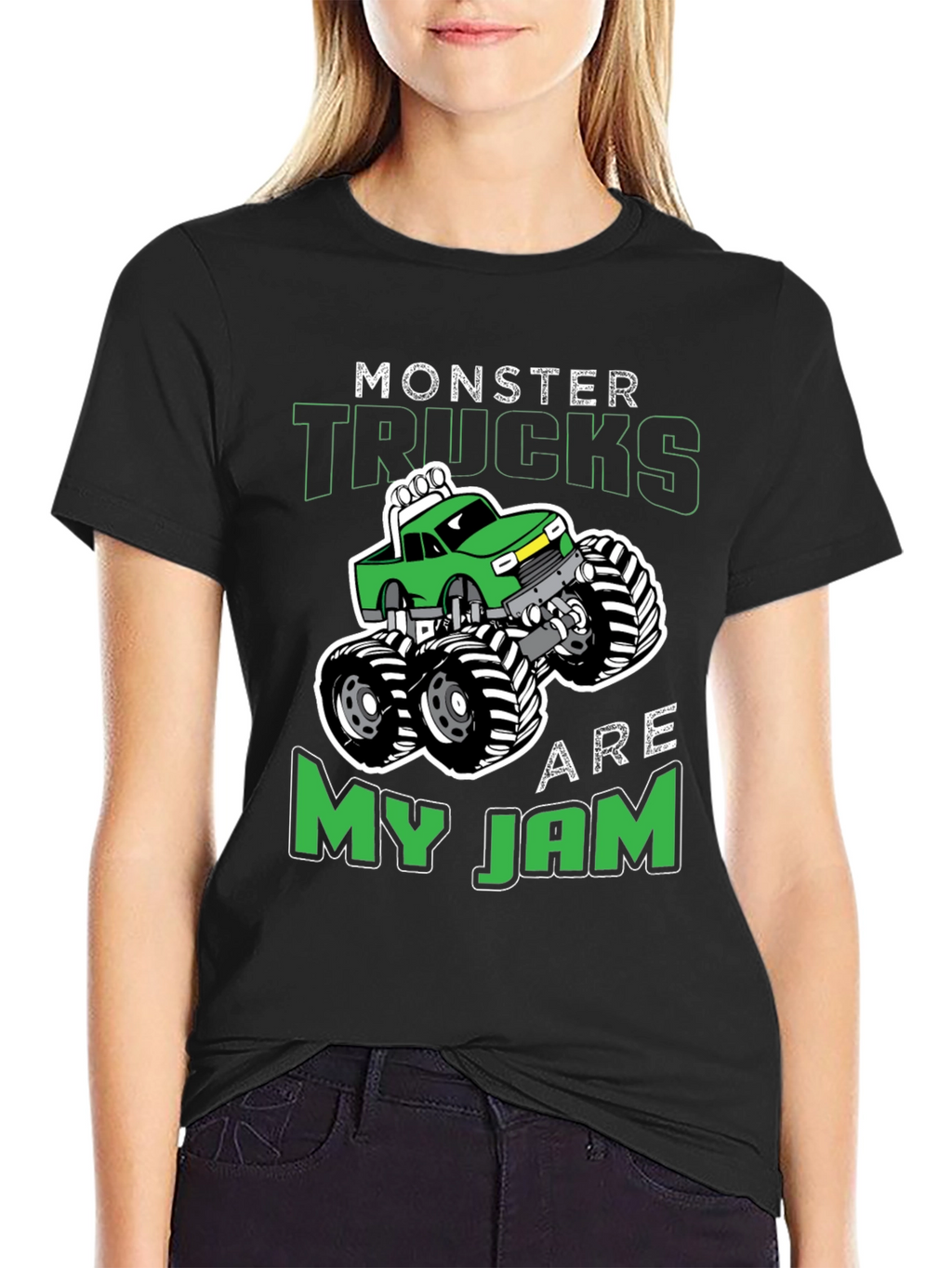 Monster Truck Graphic Tee - Are My Jam Design