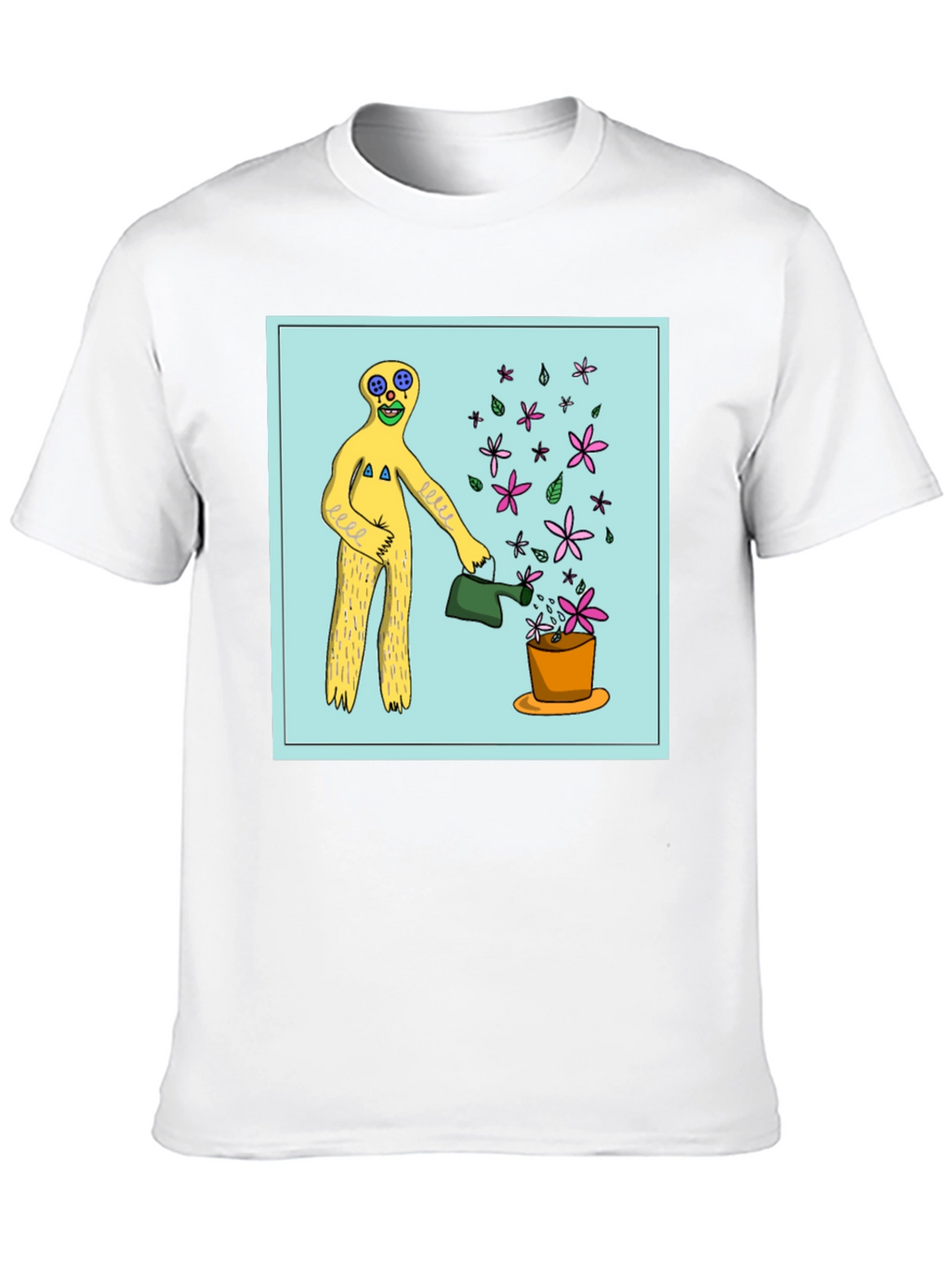 Surreal Gardener Graphic T-Shirt - Black
