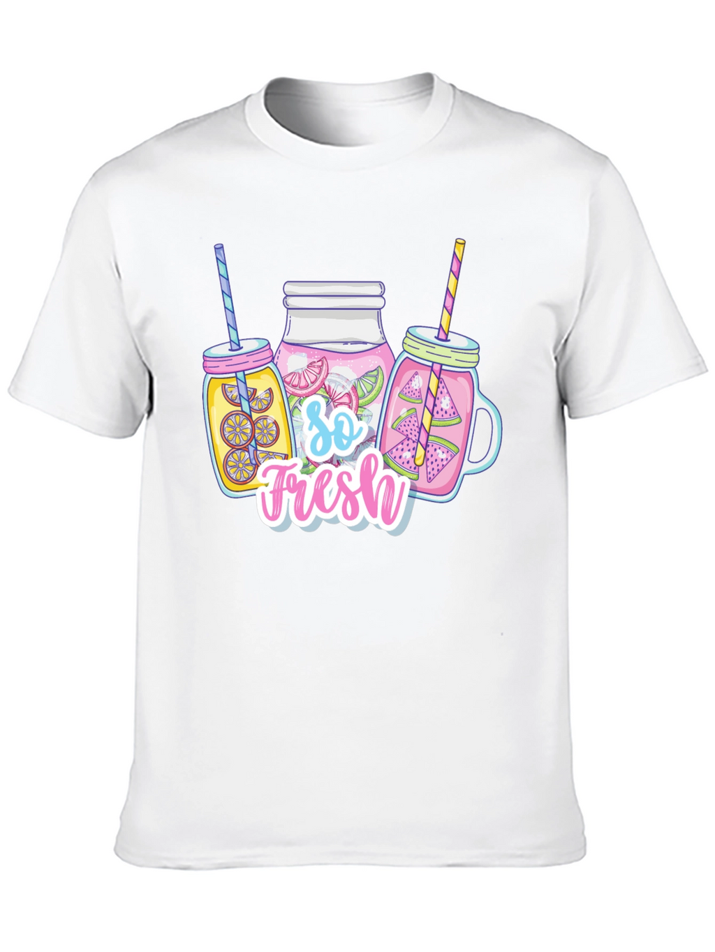 So Fresh Fruit Drinks Black T-Shirt