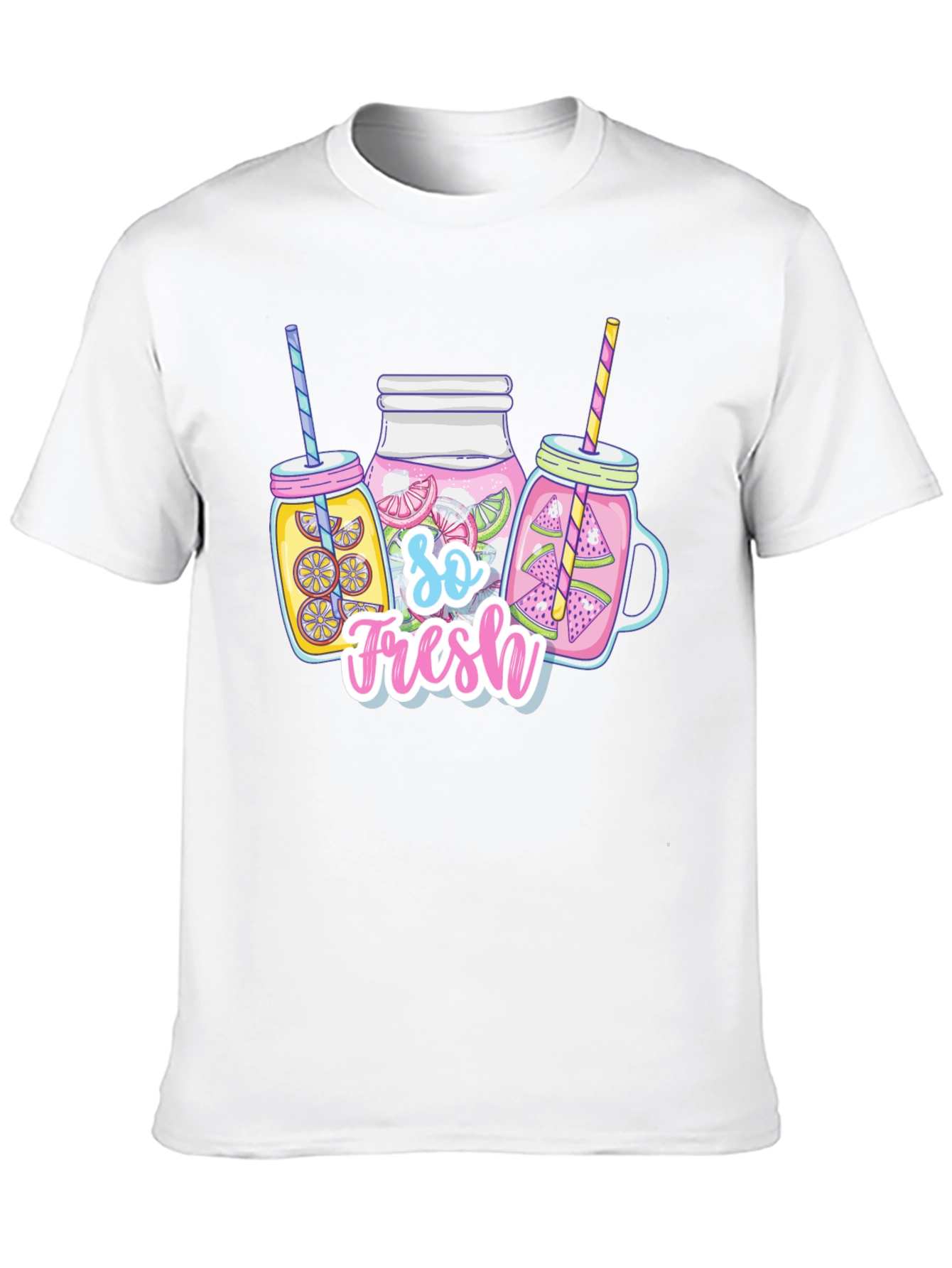 So Fresh Fruit Drinks Black T-Shirt