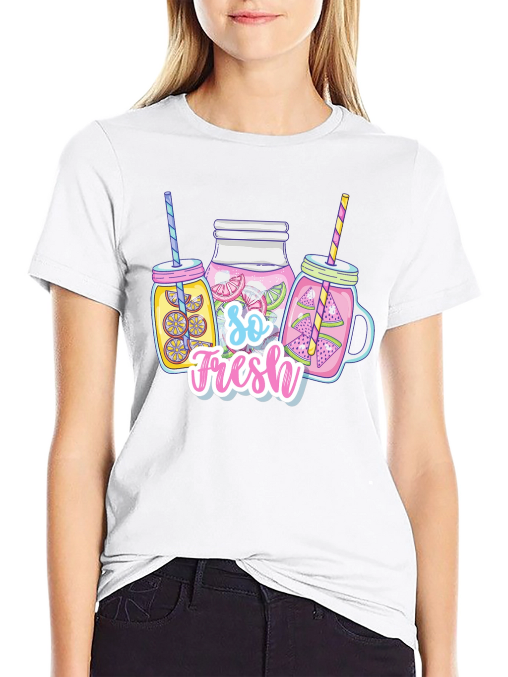 So Fresh Fruit Drinks Black T-Shirt
