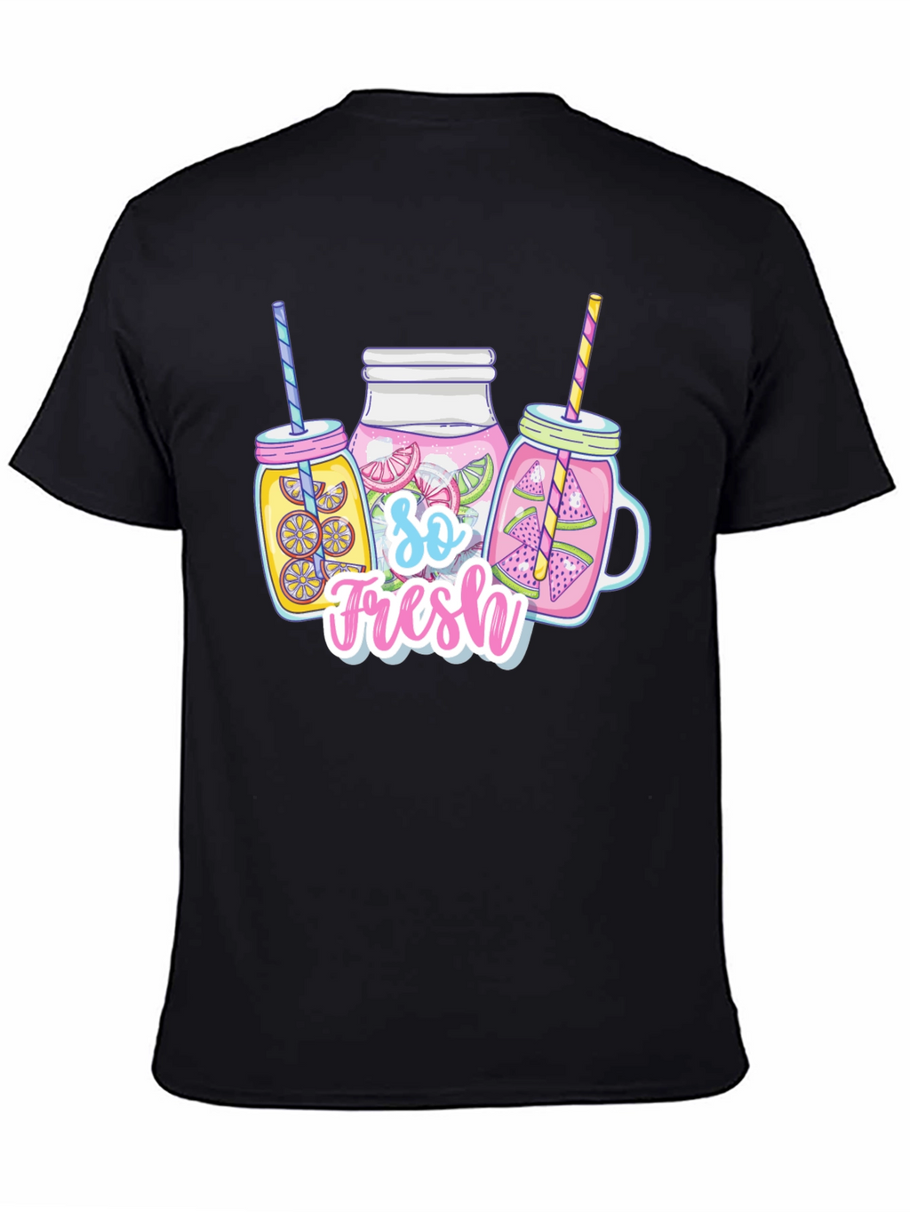 So Fresh Fruit Drinks Black T-Shirt