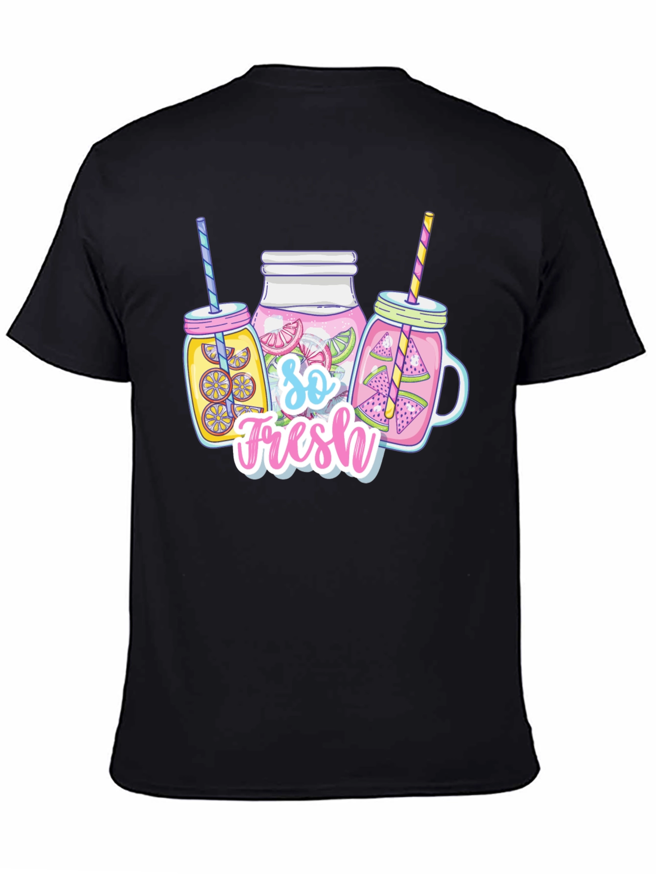 So Fresh Fruit Drinks Black T-Shirt