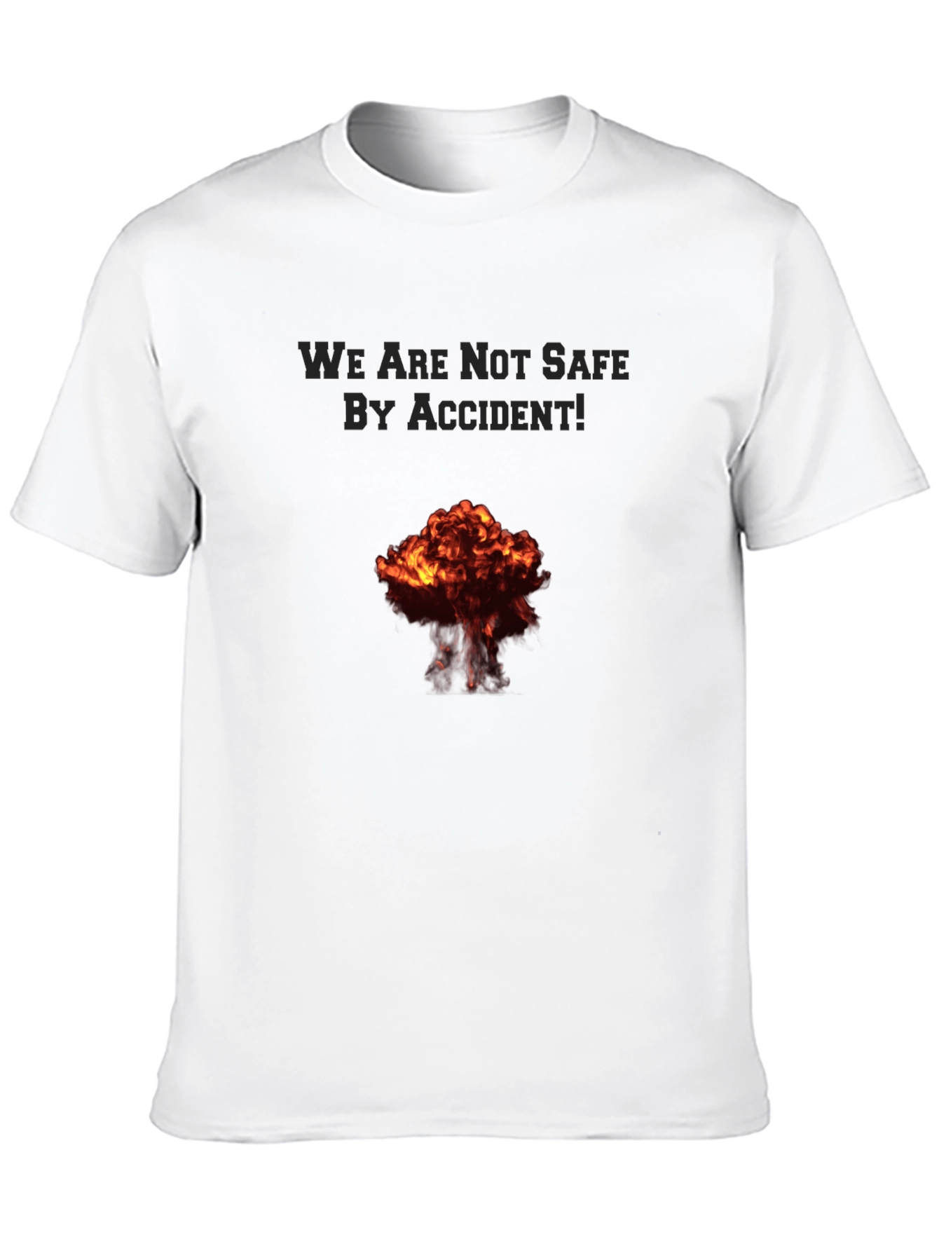 We Are Not Safe By Accident! Graphic Tee