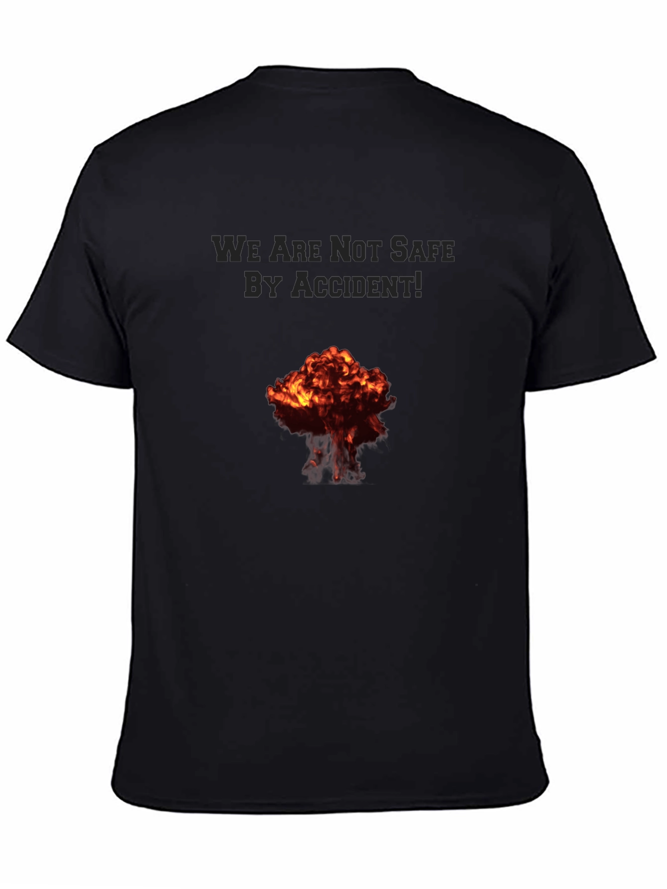 We Are Not Safe By Accident! Graphic Tee