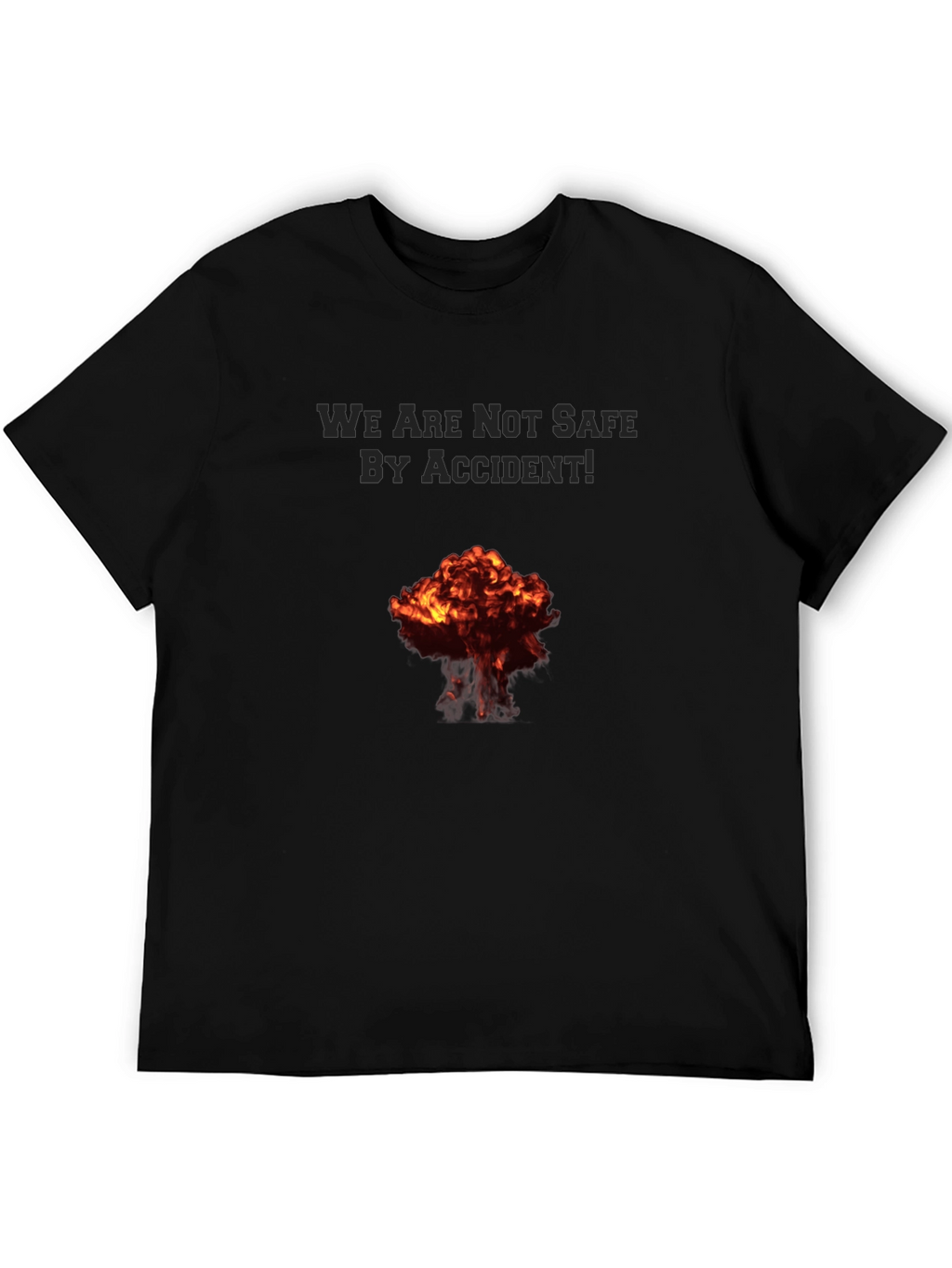 We Are Not Safe By Accident! Graphic Tee