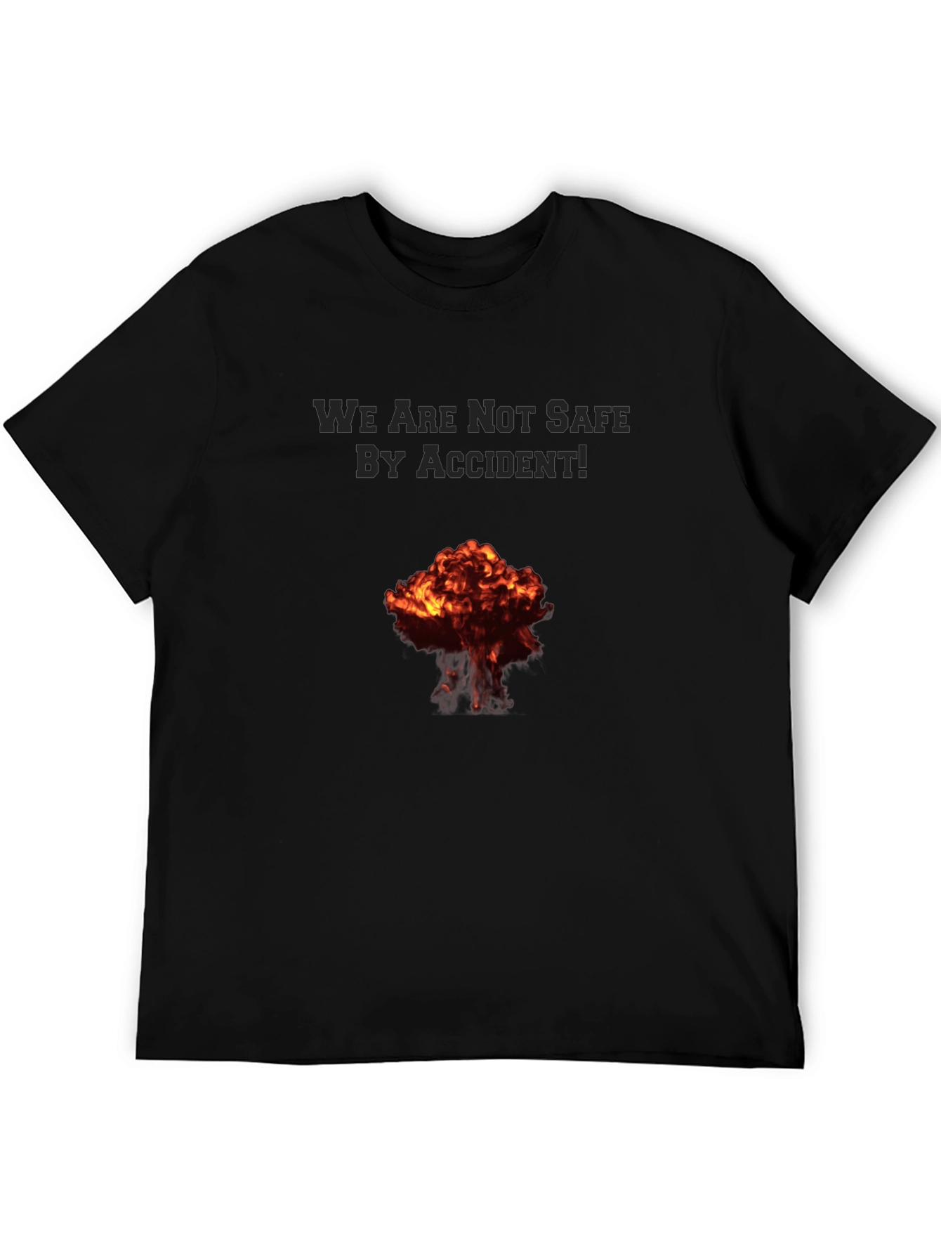 We Are Not Safe By Accident! Graphic Tee