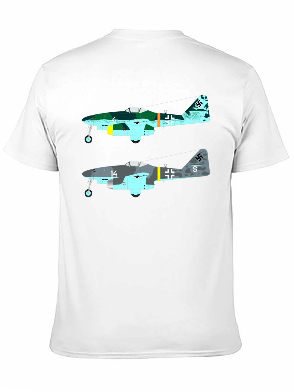 Me 262 Jet Fighter Graphic T-Shirt