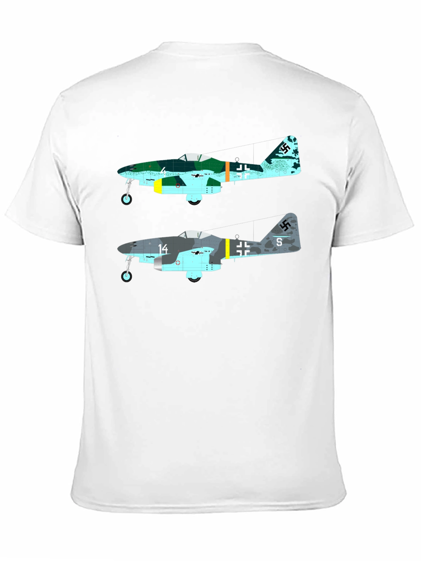 Me 262 Jet Fighter Graphic T-Shirt