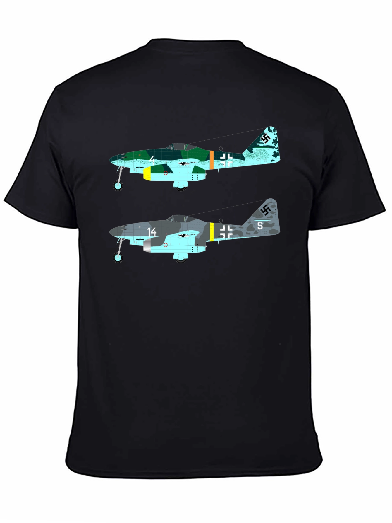 Me 262 Jet Fighter Graphic T-Shirt