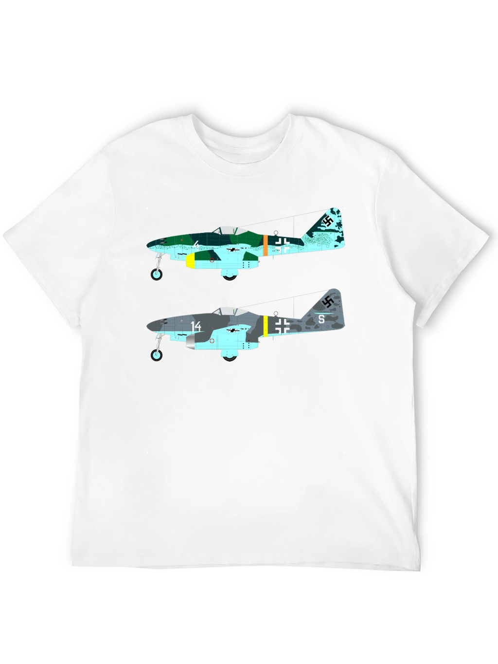 Me 262 Jet Fighter Graphic T-Shirt