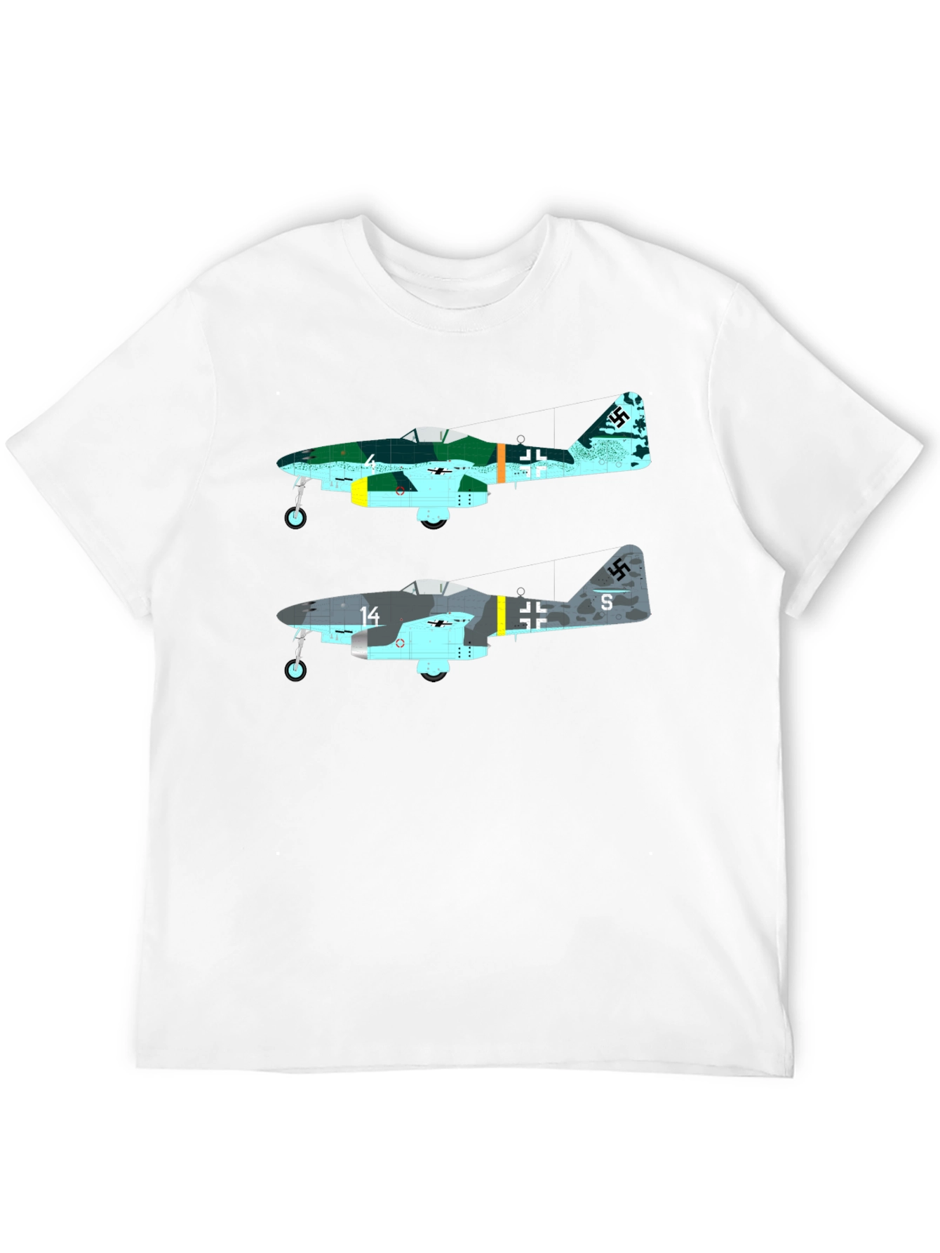 Me 262 Jet Fighter Graphic T-Shirt